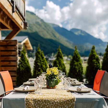 Chalet Soleil D'Or มงทริองด์ ภายนอก รูปภาพ