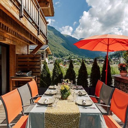 Chalet Soleil D'Or มงทริองด์ ภายนอก รูปภาพ