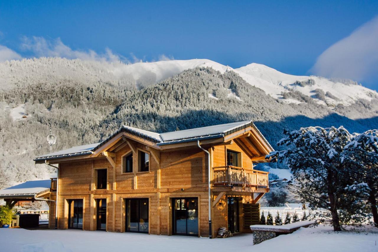 Chalet Soleil D'Or มงทริองด์ ภายนอก รูปภาพ